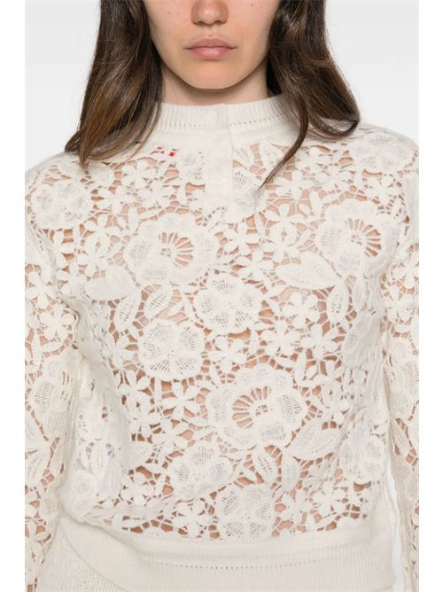 Maglia in pizzo ERMANNO FIRENZE | D49EM051E58MF3330003